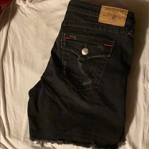 True religion Jean shorts